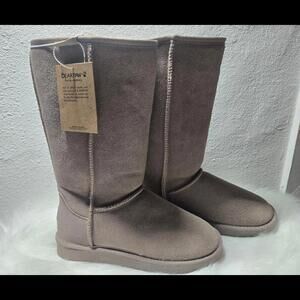 Tan Bear Paw Womens Knee-High Boots, NWT, Size 9